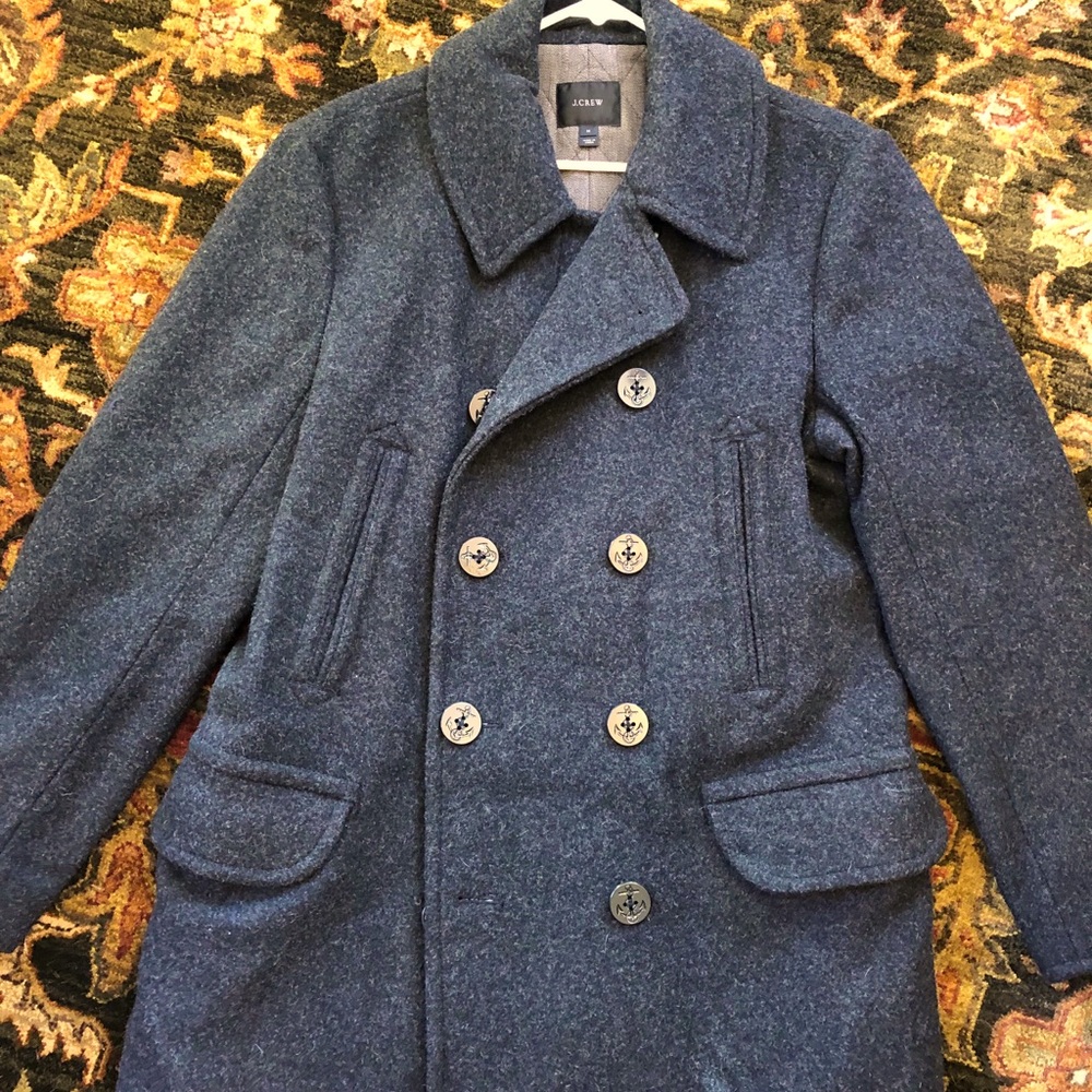 J. Crew pea coat - medium - excellent condition